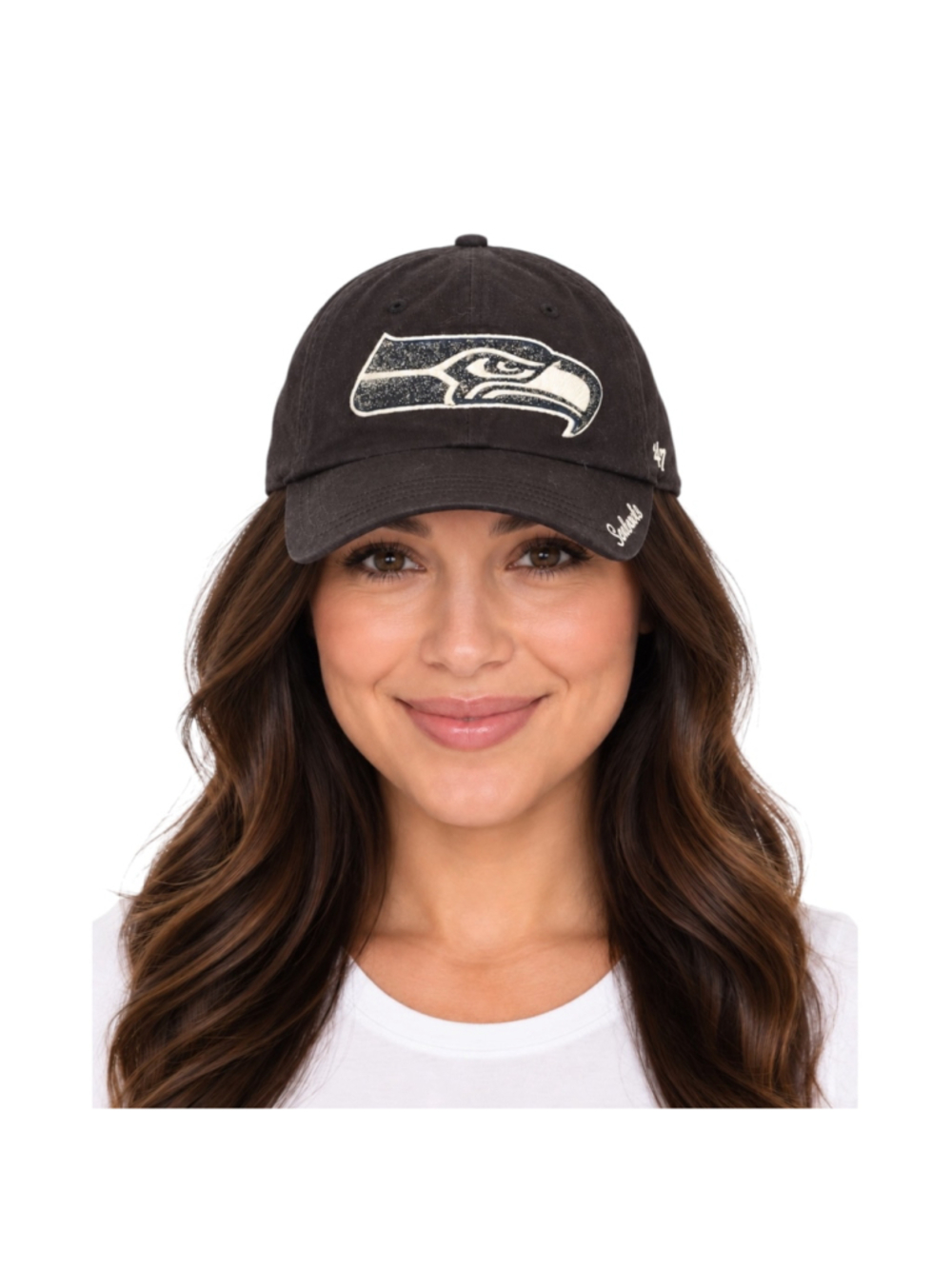 NWT ’47 Seattle Seahawks Women’s Clean Up Adjustable Hat Black